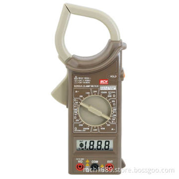 Digital AC Clamp Meter, AC/DC Voltage, AC Current, 2kHz, 2000 Counts (MCH-9260A/B/C)